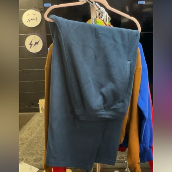 Yeezy Gap Engineered by Balenciaga polar Fleece Jogging Pant 'Dark Blue' NWT XS - Picture 2 of 4